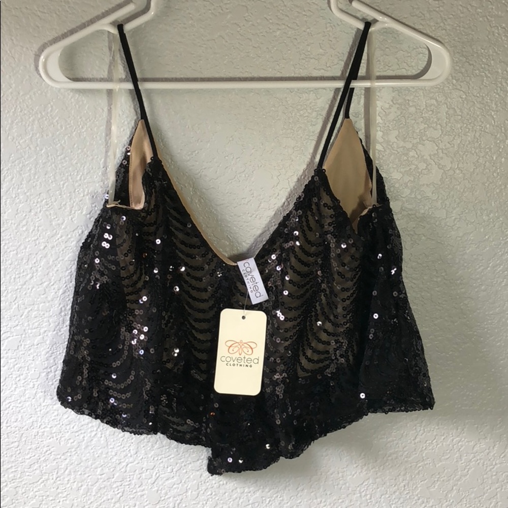 NWT Coveted Clothing Crop Top